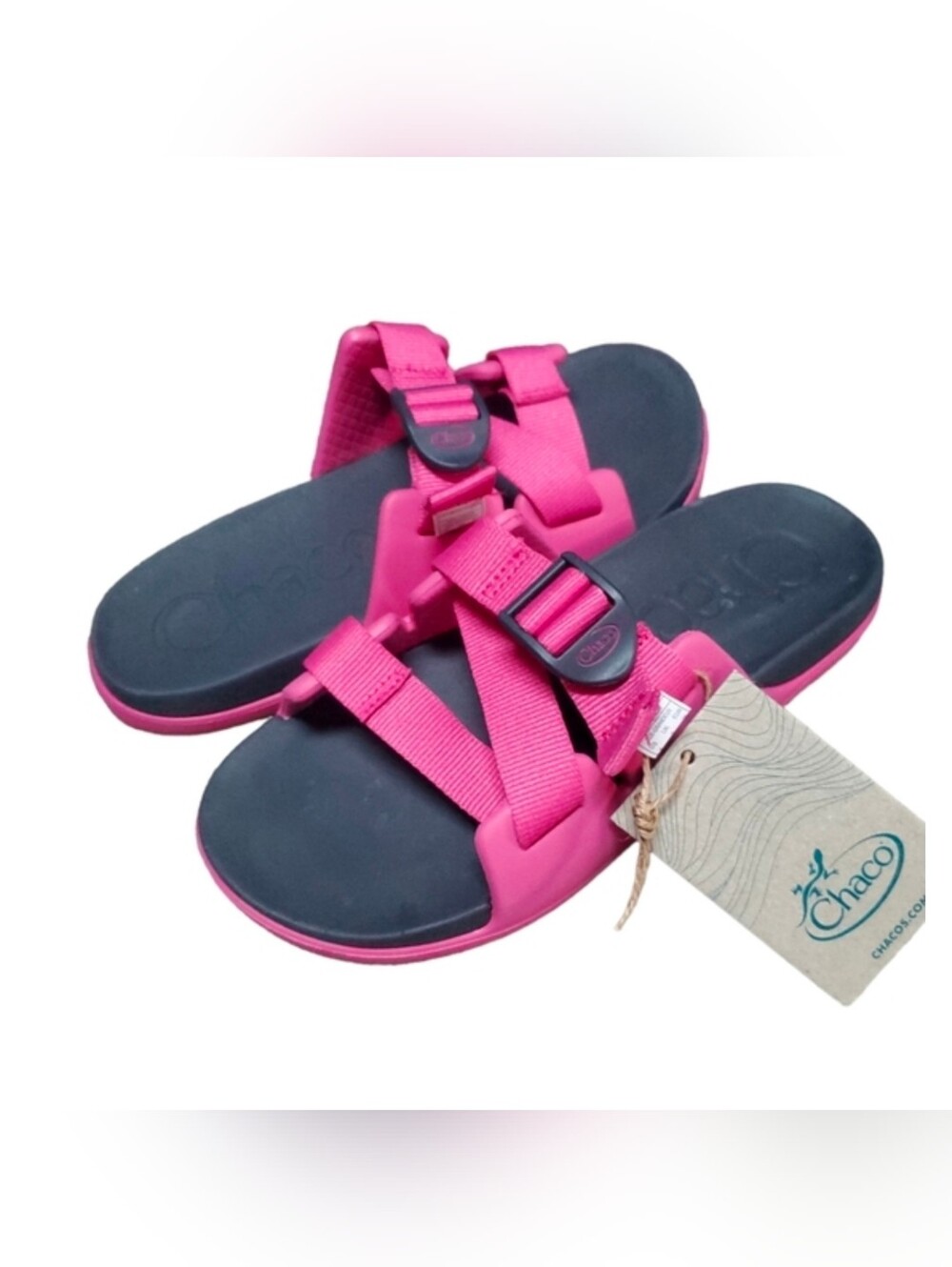 Kids Chaco Chillos Sandals Magenta Size 4 NWOB